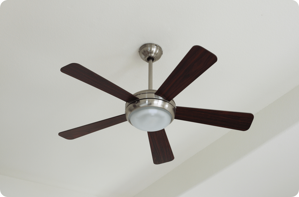 A Ceiling Fan Can Also Help Warm Your Space