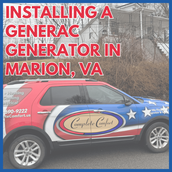 Installing A Generac Generator In Marion, VA