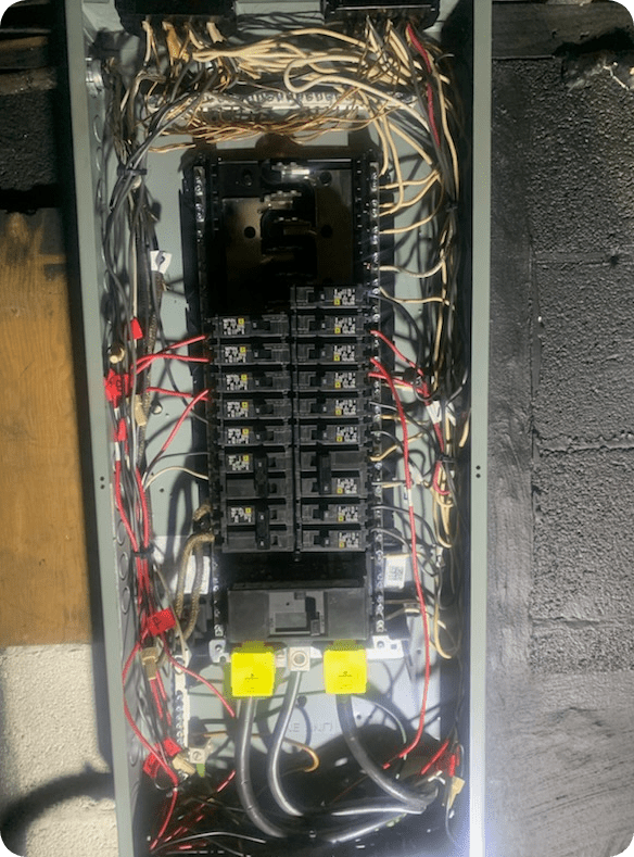 We Replaced The Electrical Panel First