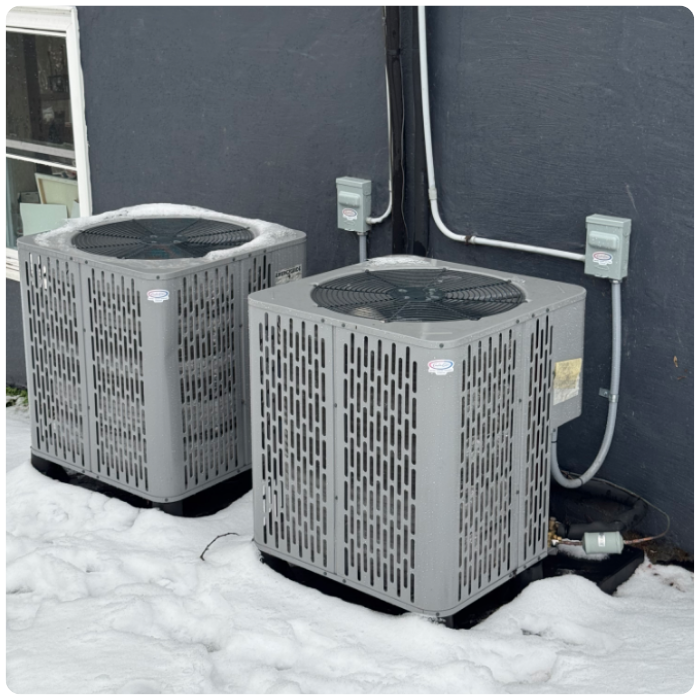 The New Heat Pumps Will Control The Heating And Cooling 