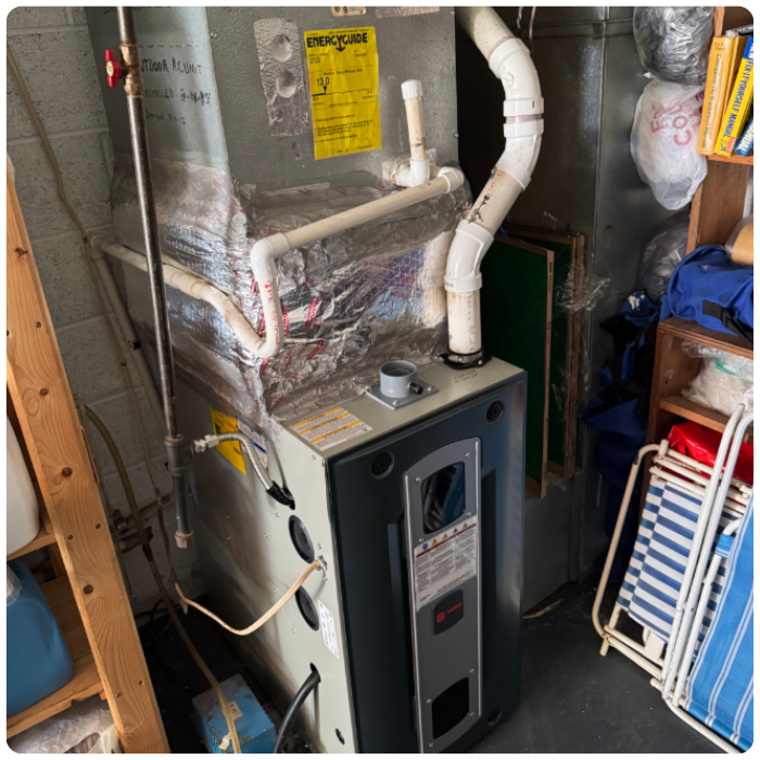 This Trane Furnace Is Going To Keep The Space Warm And Safe