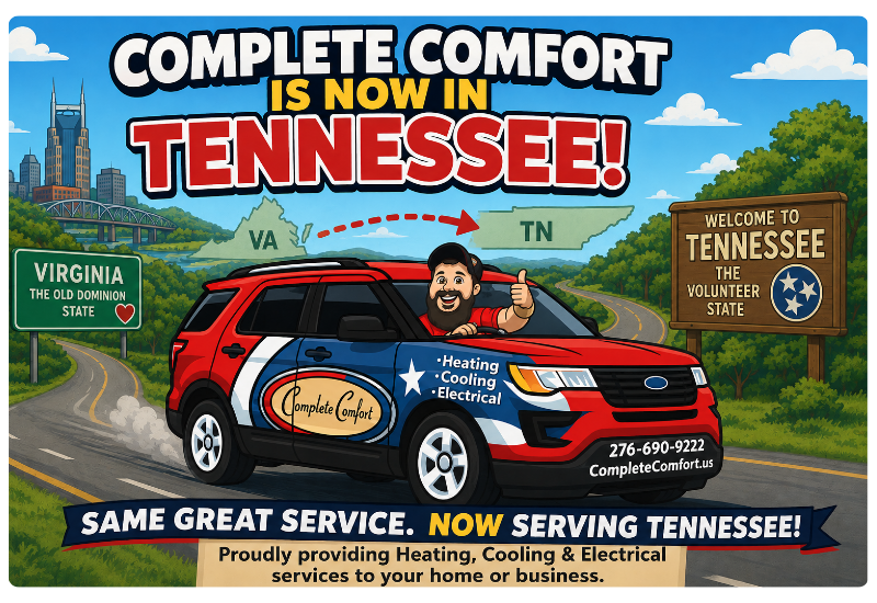 Complete Comfort Is Expanding Into Tennessee
